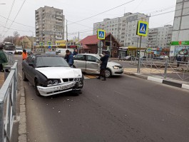 Из-за ДТП на улице Горького в Калининграде заблокированы обе полосы в сторону Гайдара (фото)
