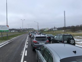 Польские пограничники: В выходные время ожидания на границе составило около двух часов