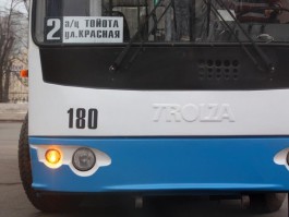Троллейбус №2 будет ходить до Чкаловского поворота круглогодично