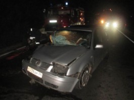 Под Черняховском произошла массовая авария с участием грузового автомобиля