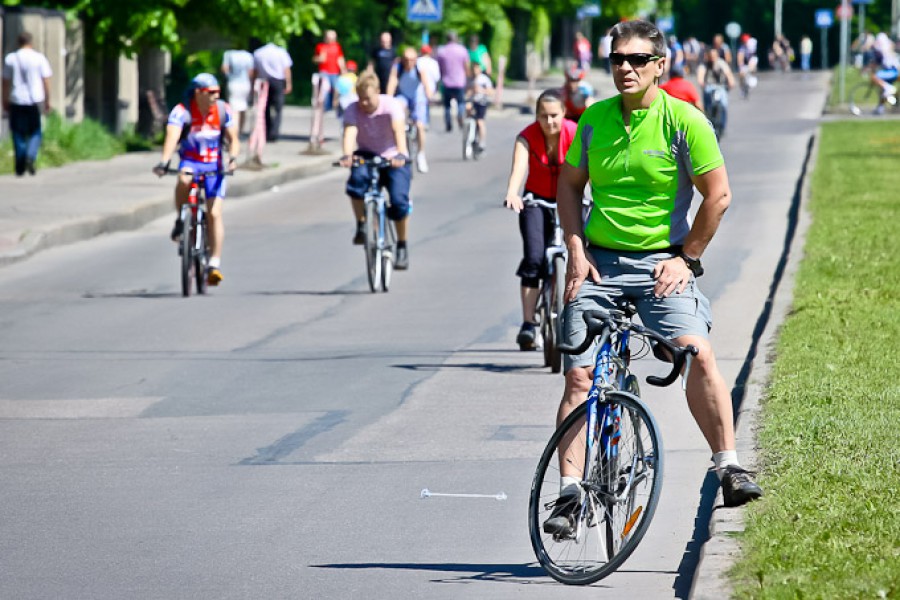 В Калининграде предлагают пересадить студентов и 20% горожан на велосипеды
