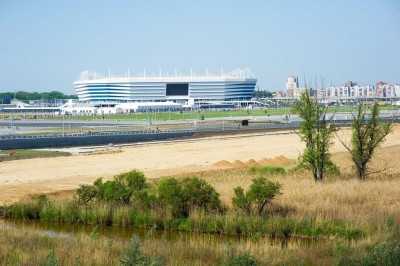 Американское издание назвало калининградский стадион ослепительным