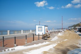 Новый променад в Светлогорске рассчитывают полностью открыть в августе-сентябре