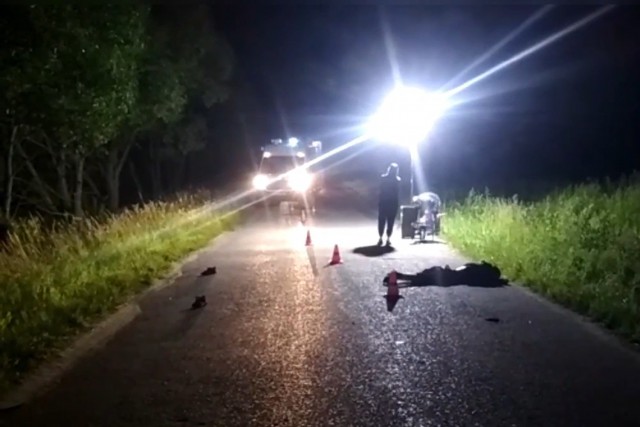 Ночью в Гвардейском округе неизвестный насмерть сбил пешехода