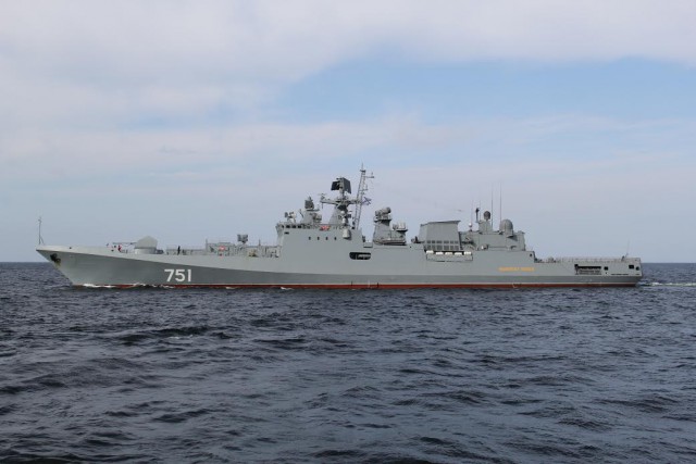 В Калининграде отложили передачу ВМФ России нового фрегата «Адмирал Эссен»