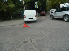 В ДТП на улице Полоцкой в Калининграде пострадала 78-летняя женщина-водитель