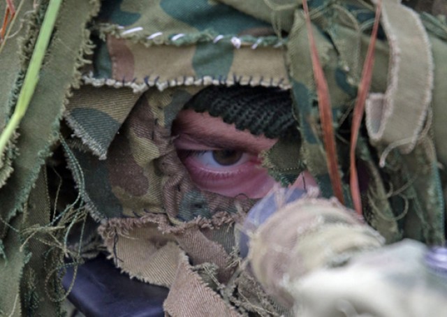 В Калининградской области проходят сборы снайперов и гранатомётчиков