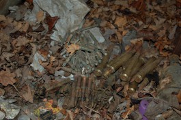 Сотрудники ФСБ обнаружили арсенал оружия у питьевых озёр на проспекте Победы