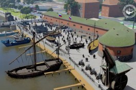 Музей Мирового океана показал эскизы бастиона «Литва» после реставрации