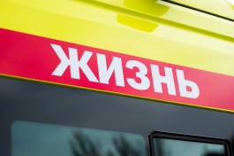 На улице Куйбышева в Калининграде БМВ врезался в «Рено»: пострадал водитель