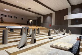 В Калининграде завершают ремонт концертного зала Дома искусств