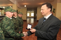 Призывники из Калининграда отправились на службу в Президентский полк