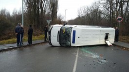 В ДТП с маршруткой в Балтийске пострадали трое взрослых и подросток (фото)