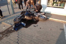 В ДТП под Калининградом пострадал мотоциклист