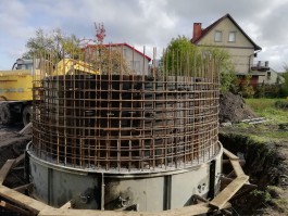 «Водоканал» строит на улице Тихорецкой в Калининграде новый разгрузочный коллектор