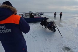 В Калининградской области составили четыре протокола за выезд на лёд заливов