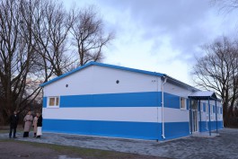 На территории гребной базы на Острове в Калининграде построили спортзал за 26 млн рублей 