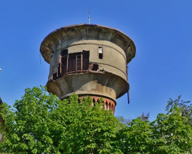 РЖД оштрафовали за запущенное состояние немецкой водонапорной башни 19 века в Балтийске