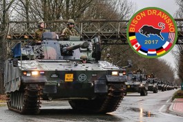 В Польше стартовали военные учения Bison Drawsko 2017