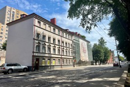 На улице Киевской в Калининграде завершают ремонт двух довоенных домов   