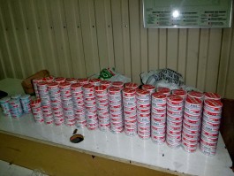 На пункте пропуска в Мамоново изъяли 295 банок некурительного шведского табака (фото)