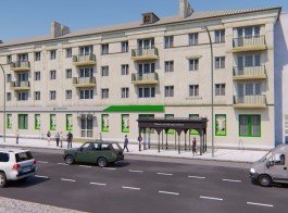 Власти показали эскиз будущей остановки у гостиницы «Калининград»
