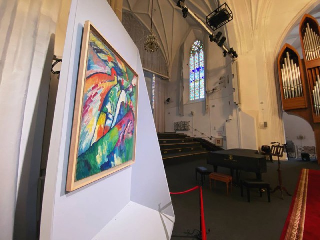 «Кандинский, Кандинский и не только»: в Кафедральном соборе Калининграда открывается Выставка одной картины