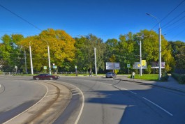 В Калининграде запретят левый поворот с улицы Железнодорожной на Киевскую