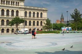  В Калининграде планируют отключить музыкальный фонтан на Ленинском проспекте на время съёмок фильма 