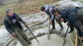 В Зеленоградском округе полиция задержала бригаду чёрных копателей янтаря