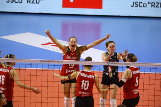 Калининградский «Локомотив» проиграл в первом туре волейбольной Лиги чемпионов