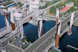 «Зачем такие высокие?»: Путину показали проекты дублёров двухъярусного моста в Калининграде