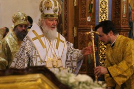 Патриарх Кирилл помолится о жертвах терактов на литургии в Калининграде