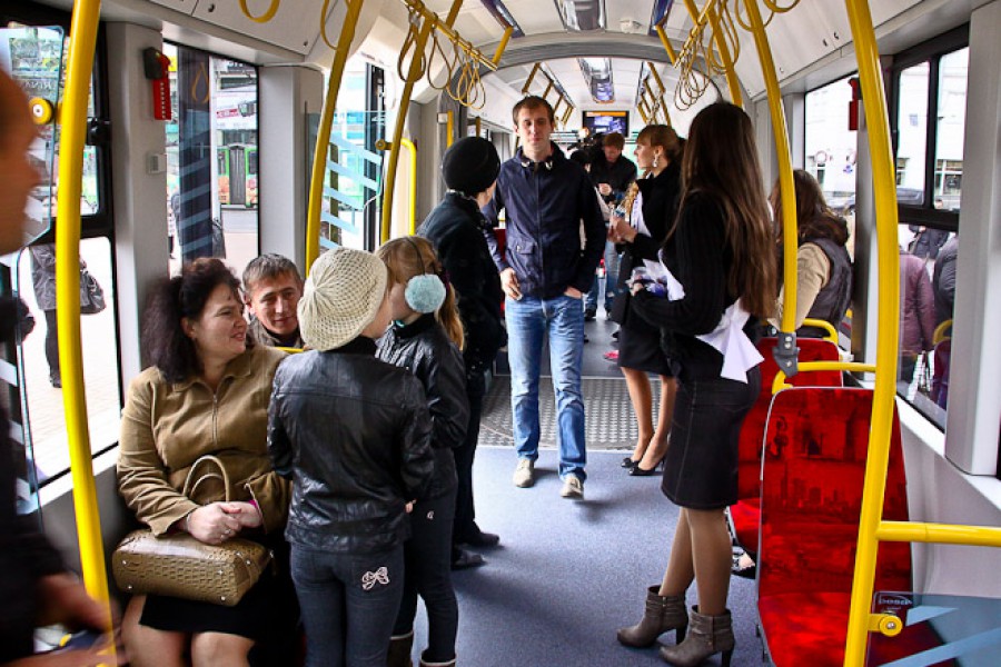 Новый польский трамвай приехал в Калининград
