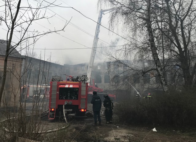 На месте сгоревшего на Советском проспекте здания собираются строить высотку