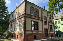 На улице Шиллера в Калининграде завершают ремонт дома 1903 года