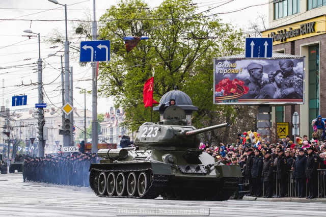 Из-за репетиции парада Победы 4 мая перекроют движение в центре Калининграда