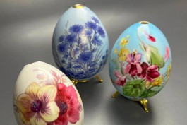 В Советске откроется выставка фарфоровых пасхальных яиц XIX века