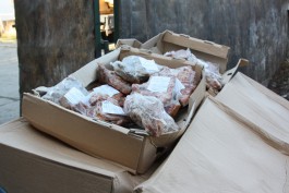 Таможенники уничтожили под Гурьевском более пяти тонн свиных рёбрышек