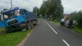 В Правдинском округе грузовик «Ман» сбил девочку-пешехода