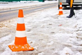 С 13 января УГИБДД выписало 27 предписаний за плохую уборку дорог Калининградской области