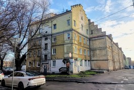 В Калининграде ищут подрядчика для ремонта двух довоенных домов на Литовском валу 