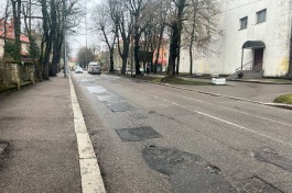На ремонт улицы Брамса в Калининграде выделили 49 млн рублей