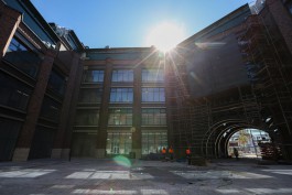 В корпусе Биомеда нового кампуса БФУ в Калининграде завершили остекление (фото)