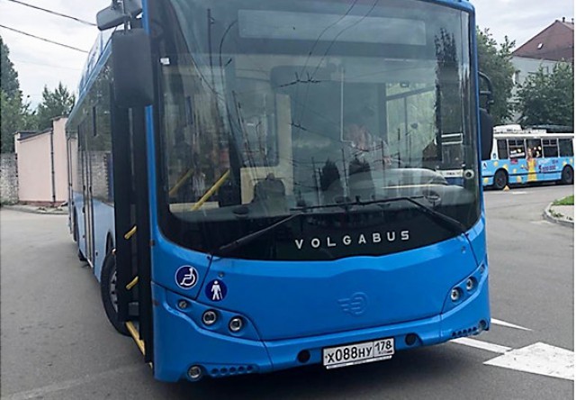 В Калининграде начали тестировать электробус «Волгабас»