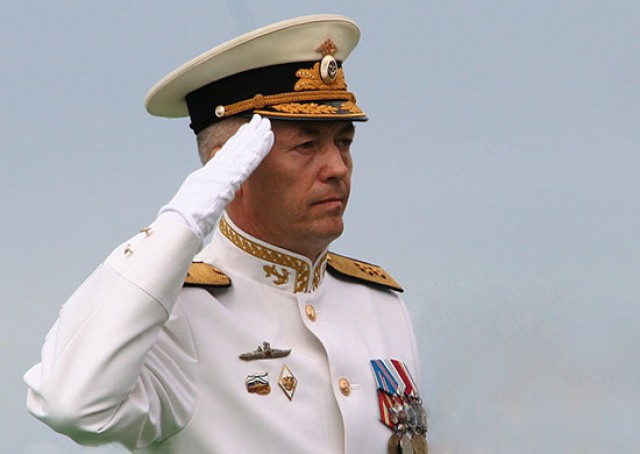 Александр Носатов покинул должность командующего Балтийским флотом