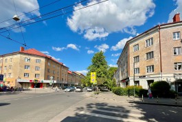 На улице Карла Маркса в Калининграде отремонтируют два довоенных дома  (фото)