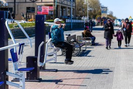 Тренажёры с променада в Зеленоградске решили перенести на другие площадки