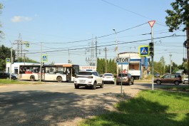 В Калининграде запускают в тестовом режиме новый светофор в конце Советского проспекта