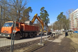Для ремонта улицы Карташева в Калининграде закрывают ещё один участок 